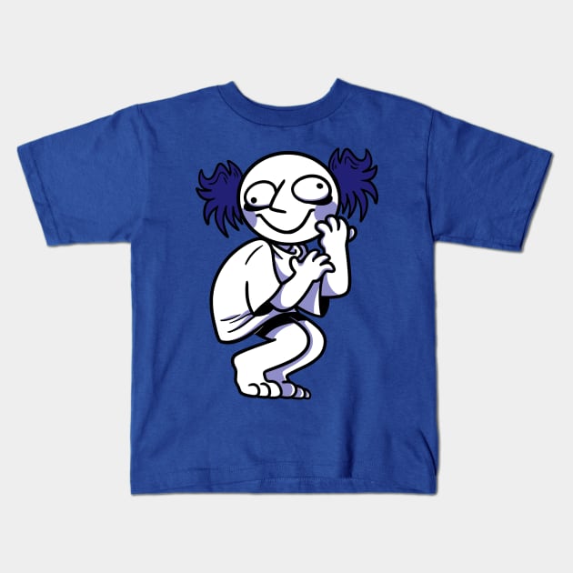 Blue Weirdo Kids T-Shirt by Get A Klu Comics